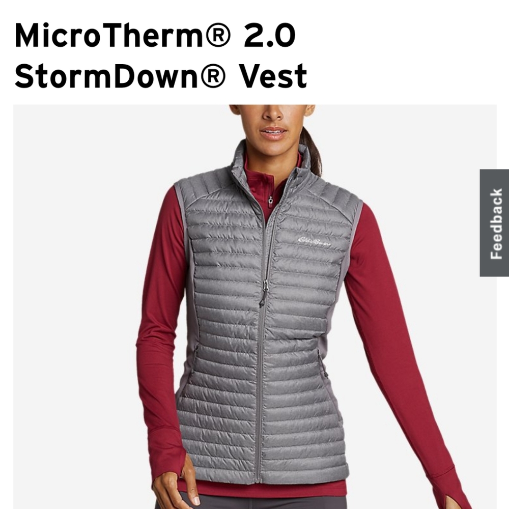 Eddie Bauer MicroTherm 2.0 Women's XS Vest